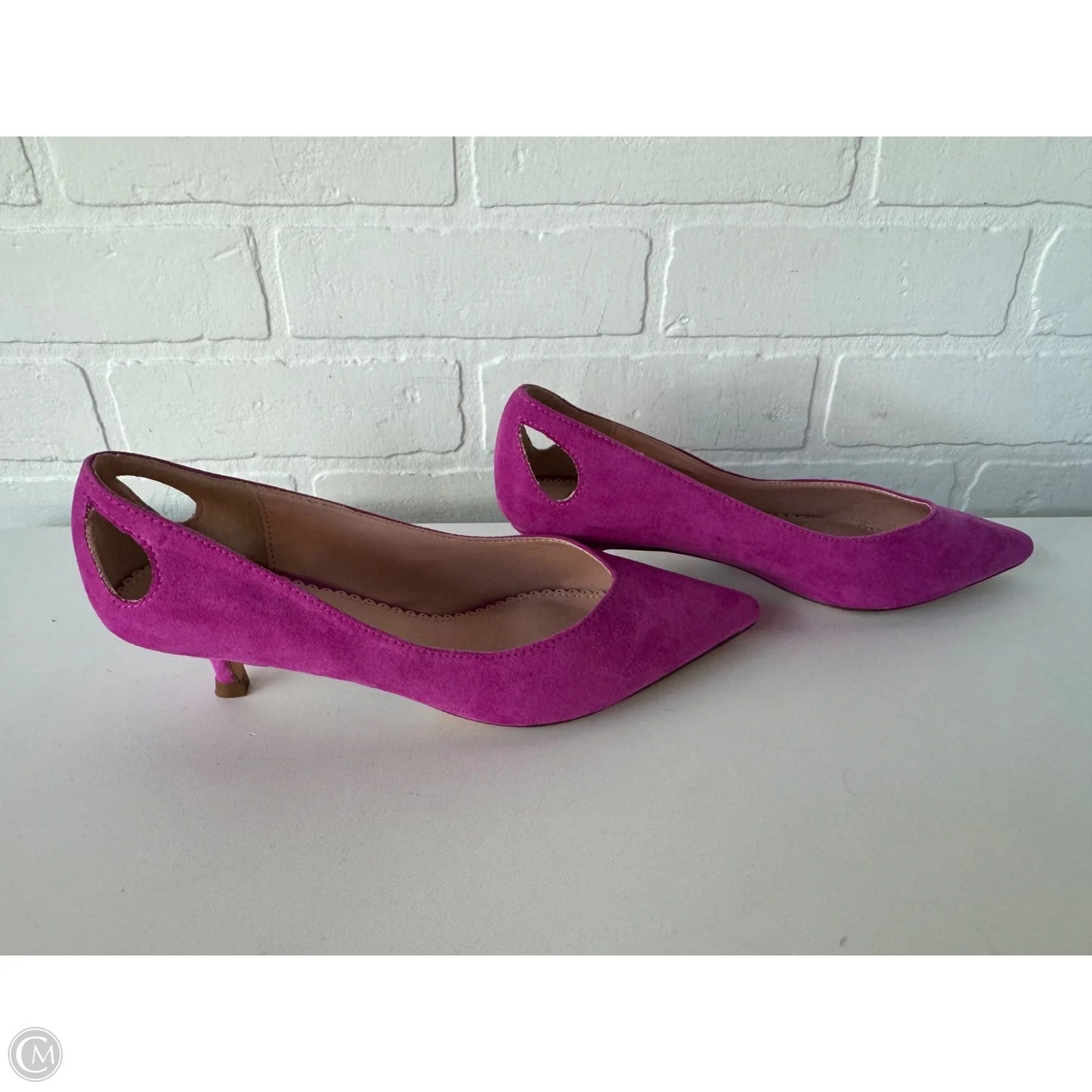 Shoes Heels Kitten By Journee In Purple, Size: 6
