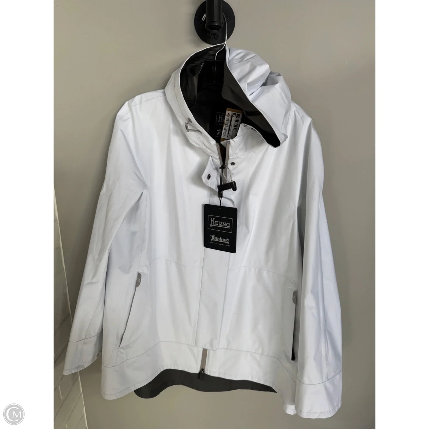 Jacket Windbreaker By Cma In White, Size: L