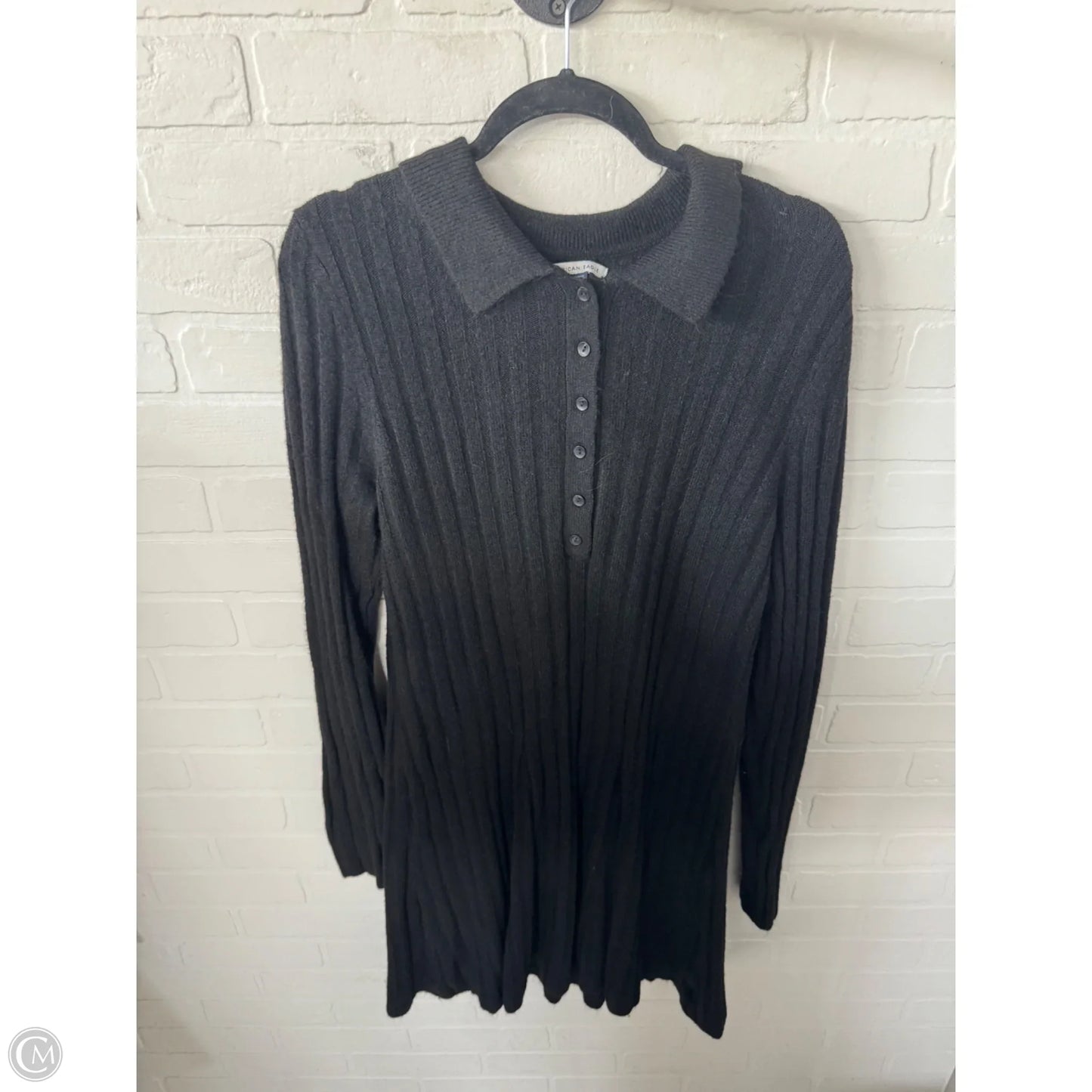 Dress Sweater By American Eagle In Black, Size: Xl