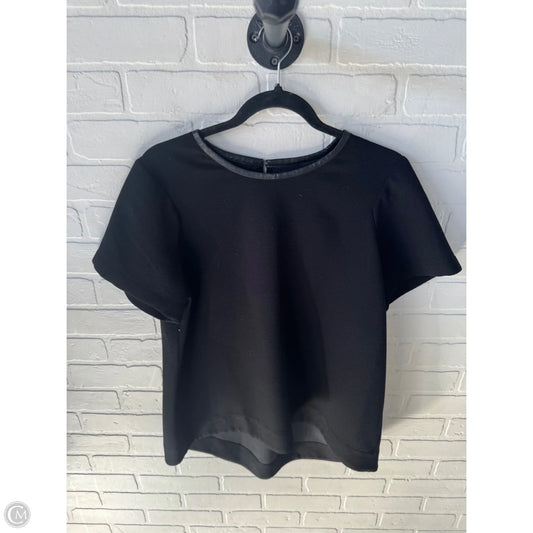 Top Short Sleeve By Madewell In Black, Size: L