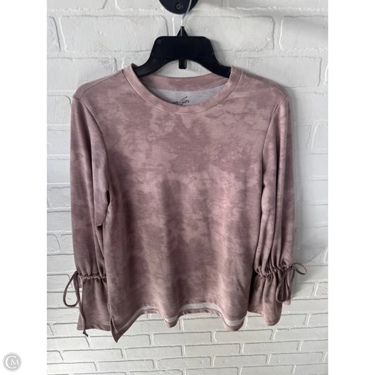 Top 3/4 Sleeve By Alya In Pink, Size: S
