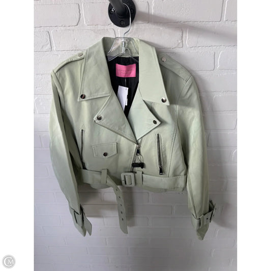 Jacket Moto By Azalea Wang In Green, Size: S