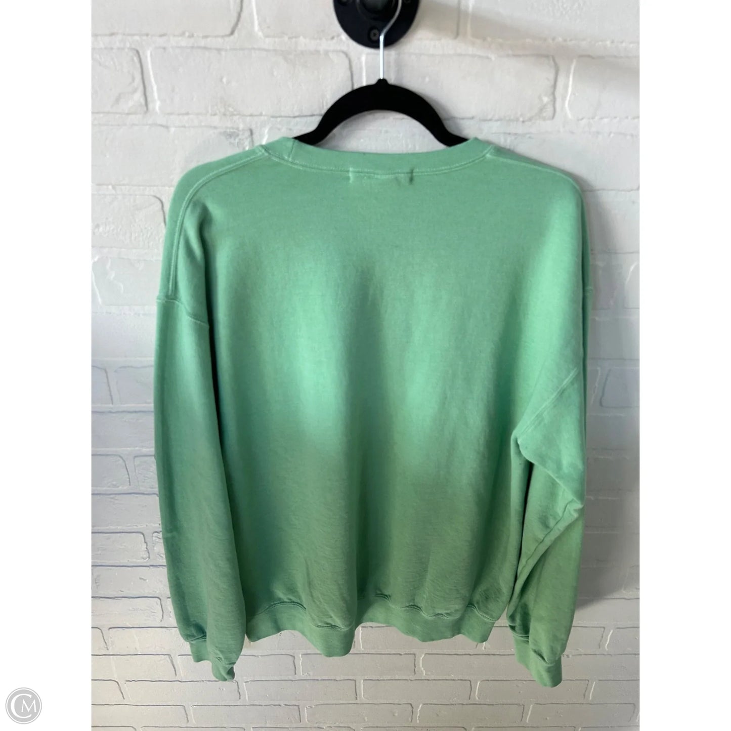 Sweatshirt Crewneck By Project Social Tee In Green, Size: S