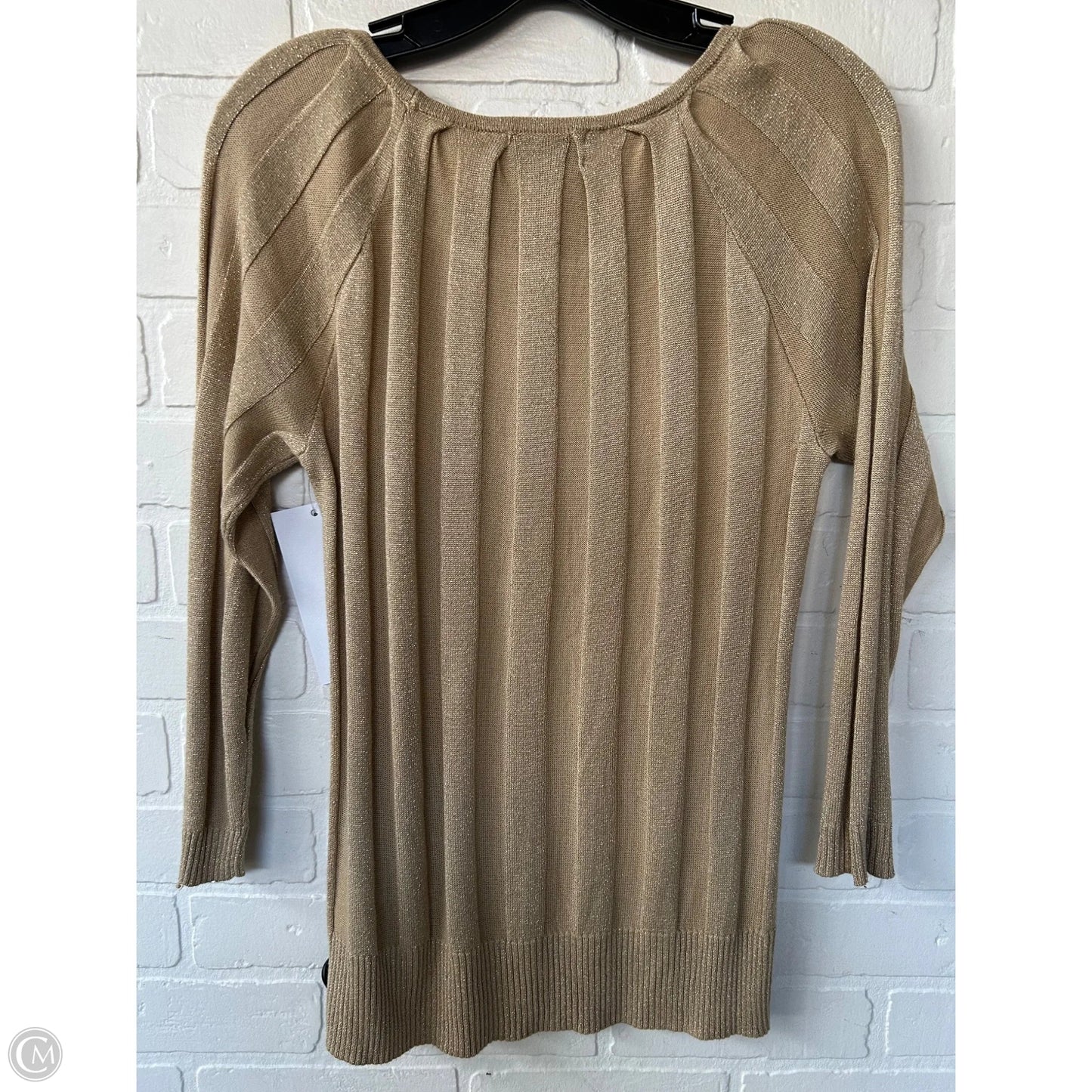 Sweater By Joseph A. In Gold, Size: Lp