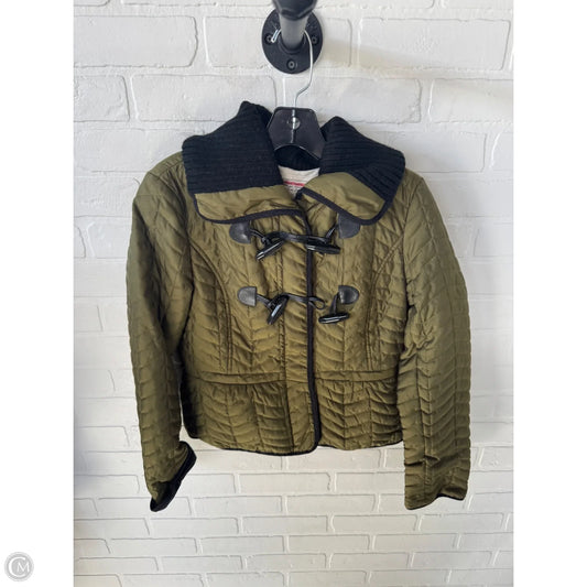 Jacket Puffer & Quilted By Anthropologie In Green, Size: S