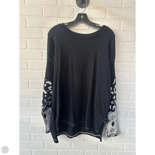 Sweatshirt Crewneck By We The Free In Black, Size: M