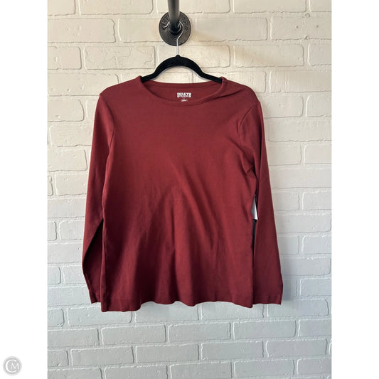 Top Long Sleeve Basic By Duluth Trading In Red, Size: L