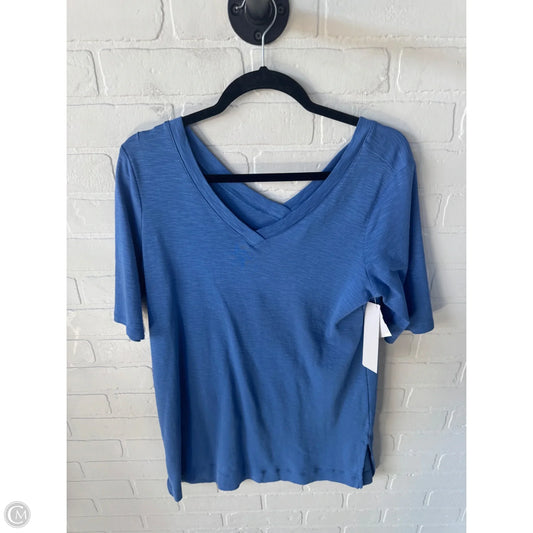 Tunic Short Sleeve By J. Jill In Blue, Size: M