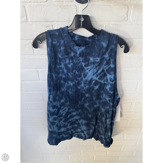 Athletic Tank Top By Lululemon In Blue, Size: L