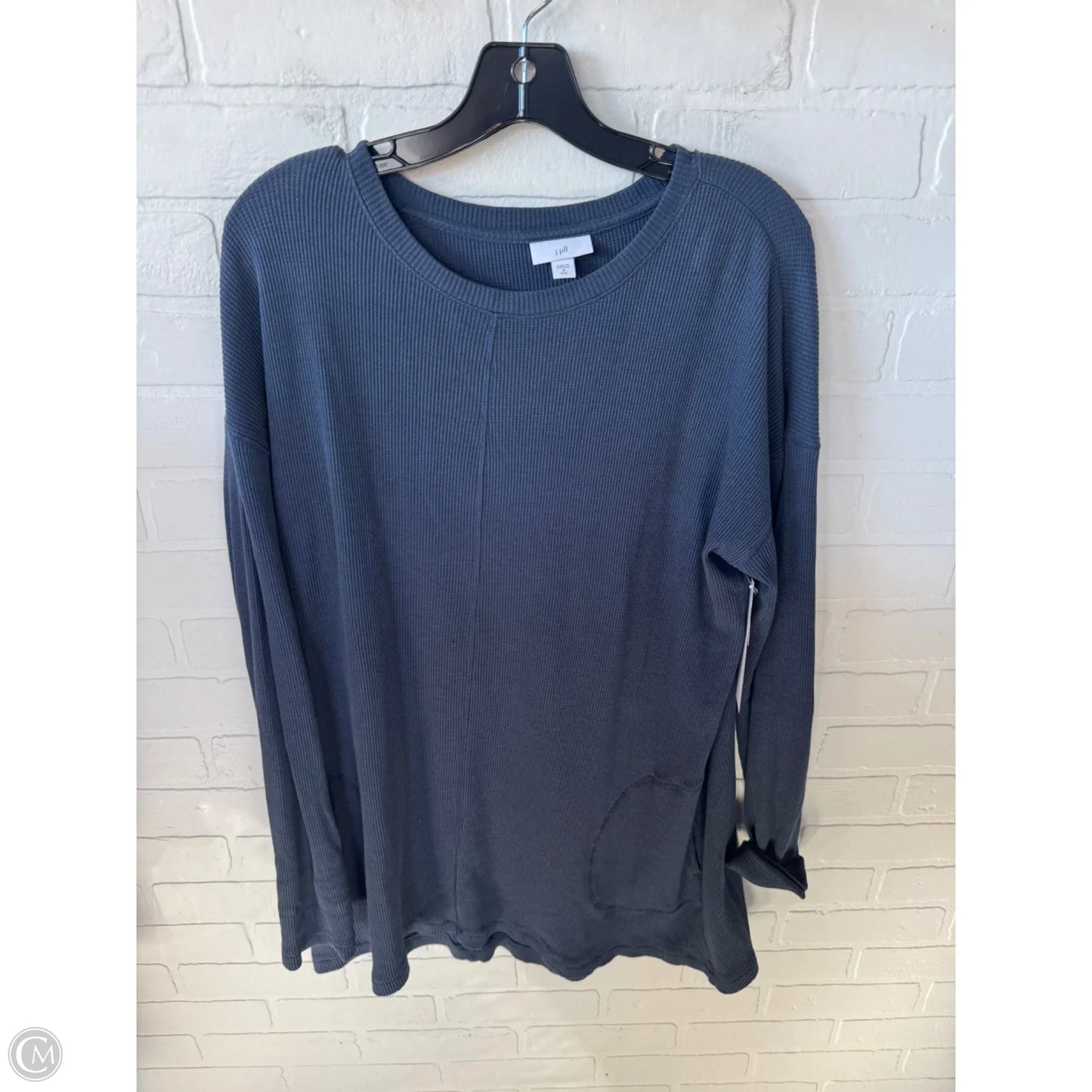 Top Long Sleeve By J. Jill In Blue, Size: M