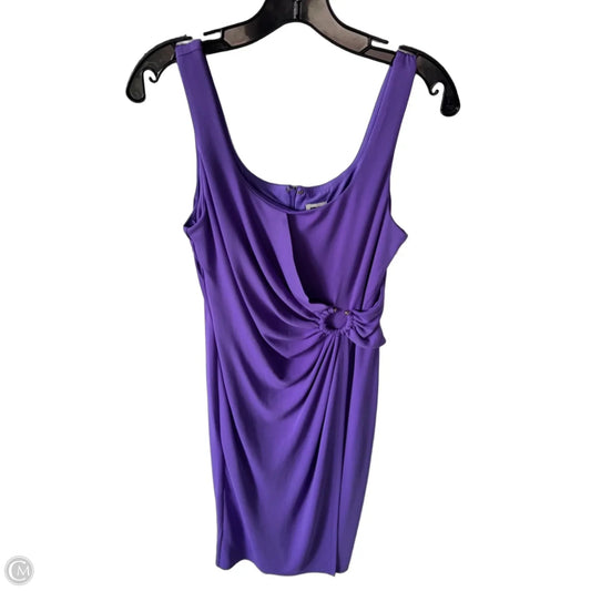 Dress Party Midi By Anne Klein In Purple, Size: S
