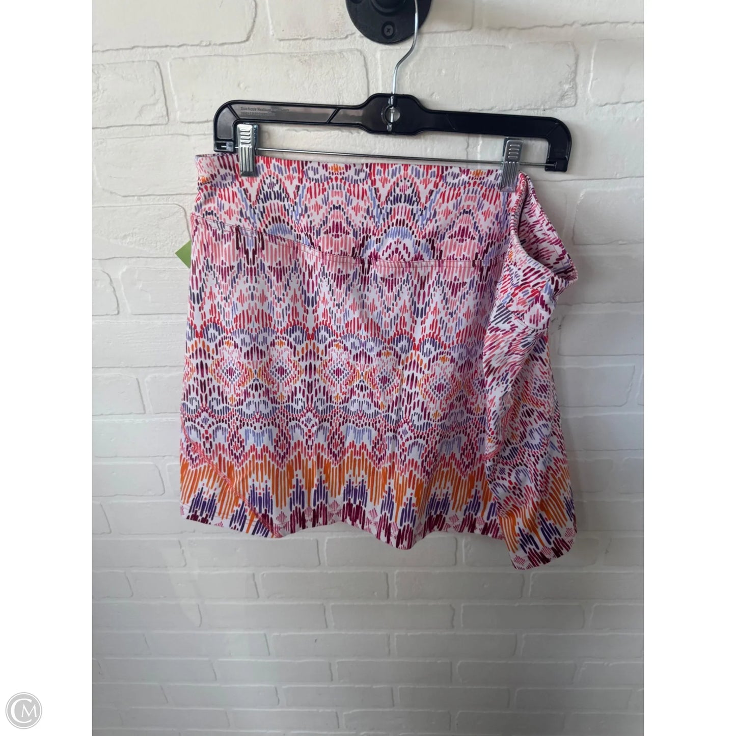 Athletic Skort By Title Nine In Orange & Purple, Size: 16