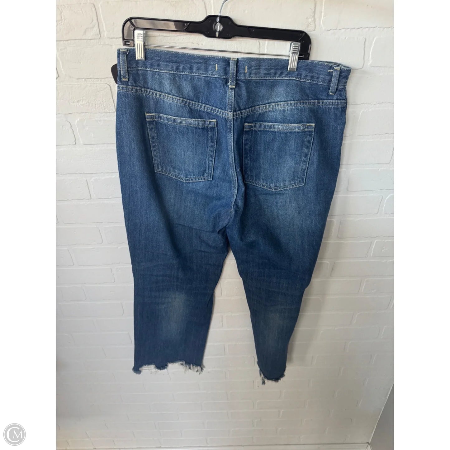 Jeans Straight By We The Free In Blue Denim, Size: 12