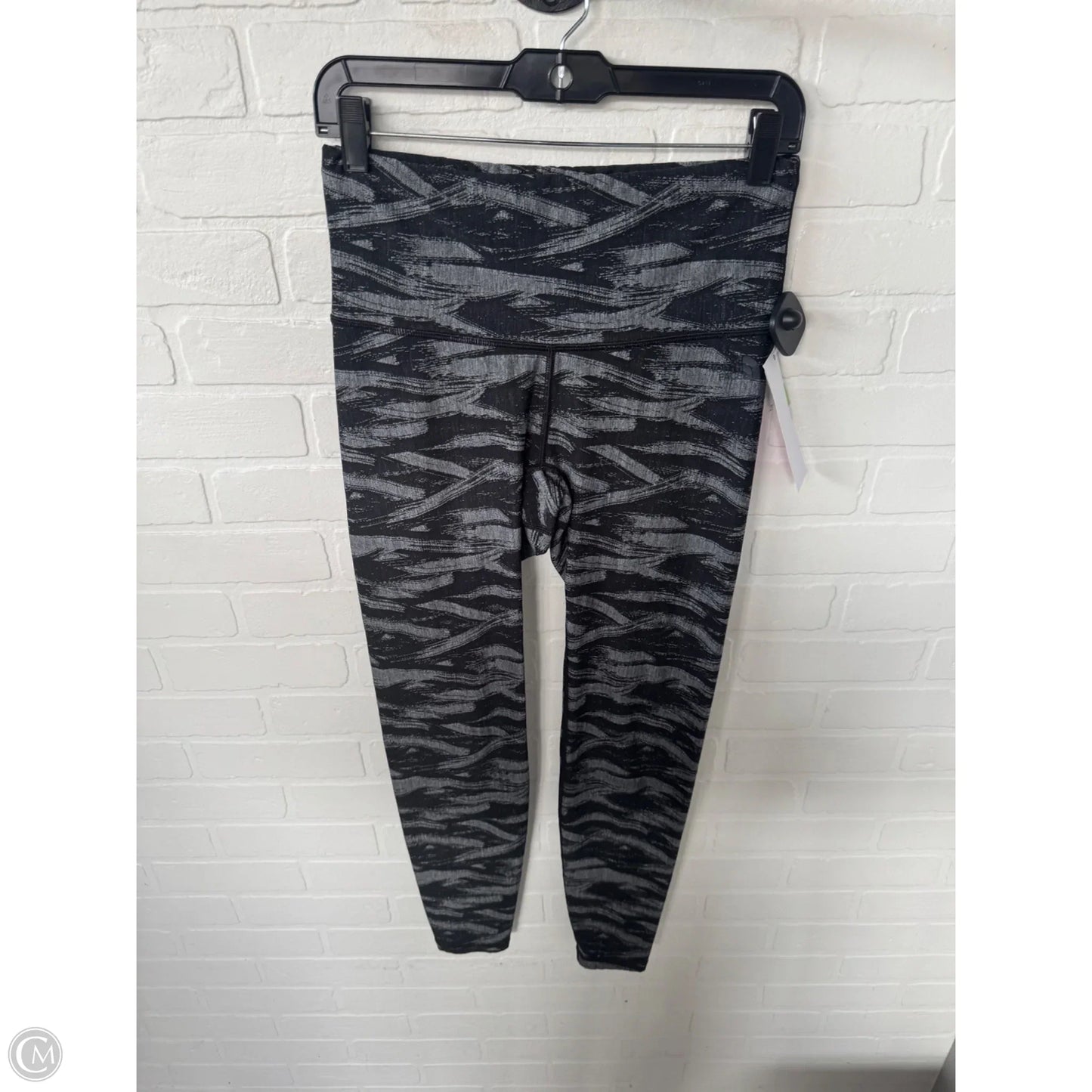 Athletic Leggings By The North Face In Black & Grey, Size: 8