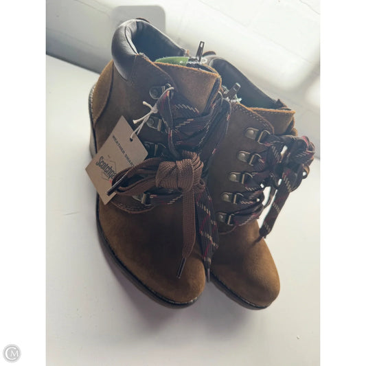 Boots Ankle Heels By White Mountain In Brown, Size: 8