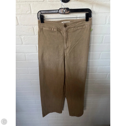 Pants Wide Leg By Madewell In Tan, Size: 4