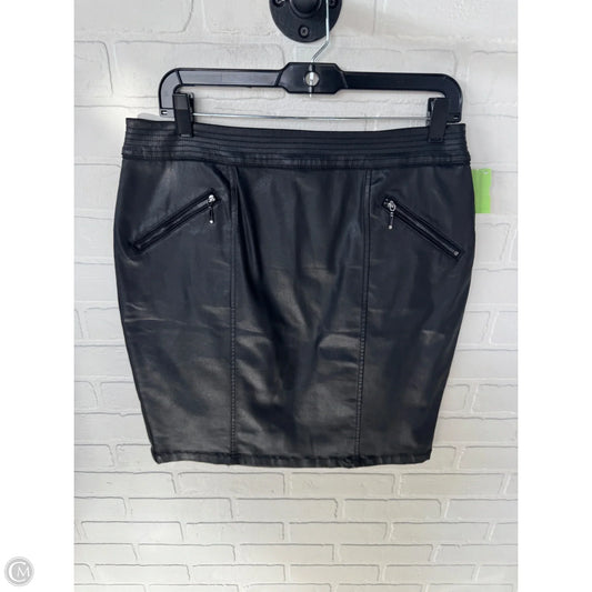 Skirt Mini & Short By White House Black Market In Black, Size: 10