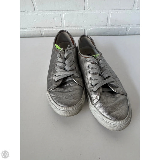 Shoes Designer By Frye In Grey, Size: 7