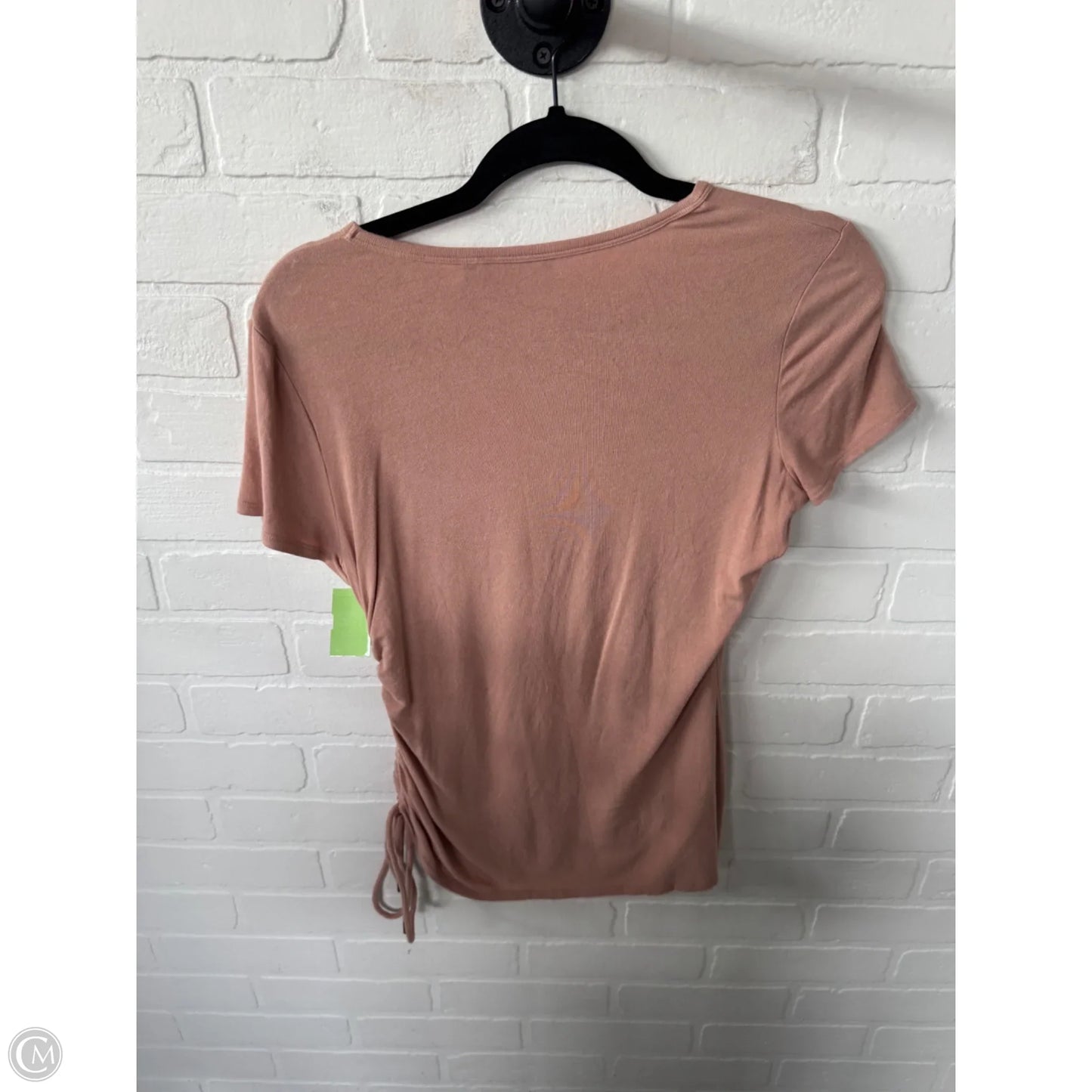 Top Short Sleeve Basic By Theory In Pink, Size: L