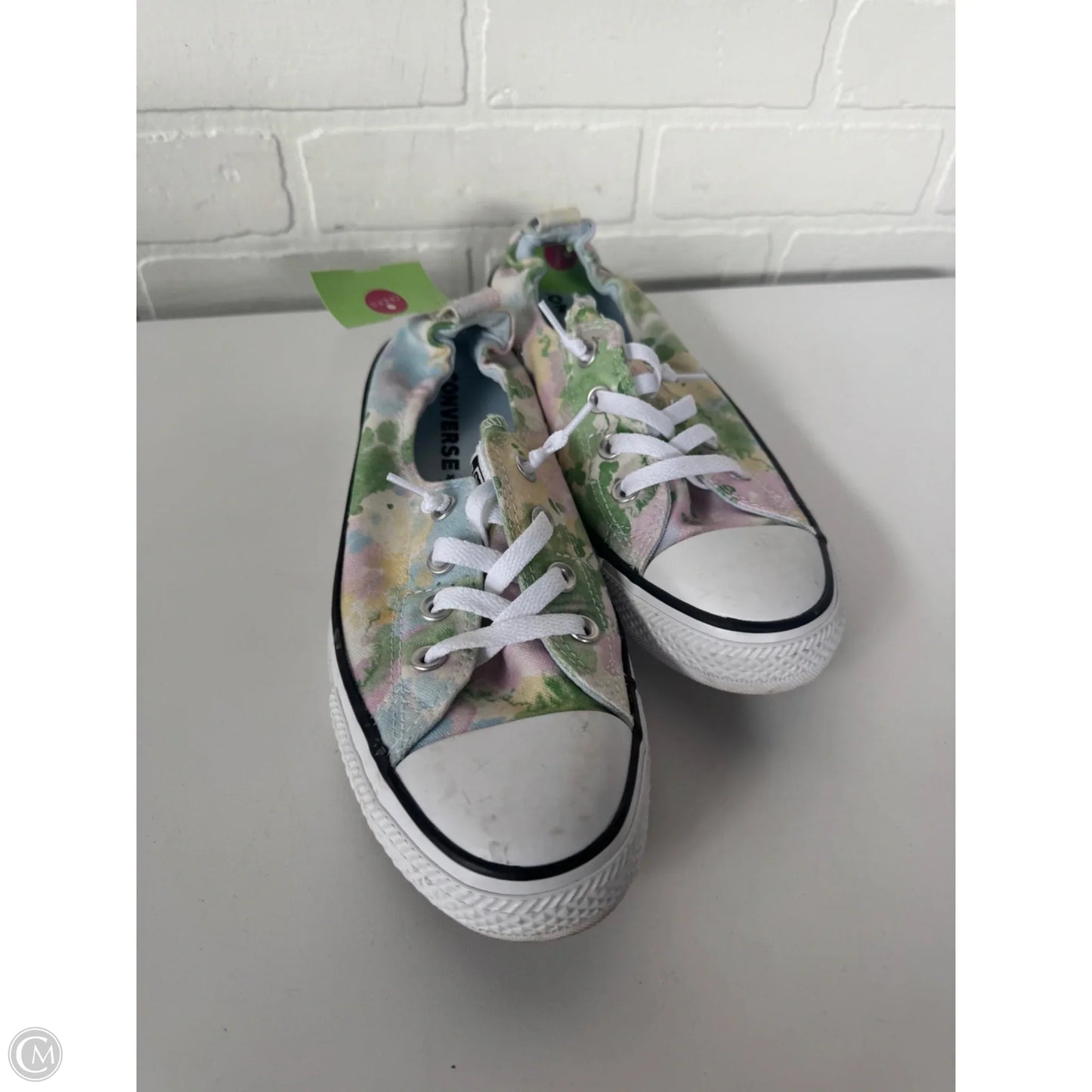 Shoes Sneakers By Converse In Green & Pink, Size: 10.5