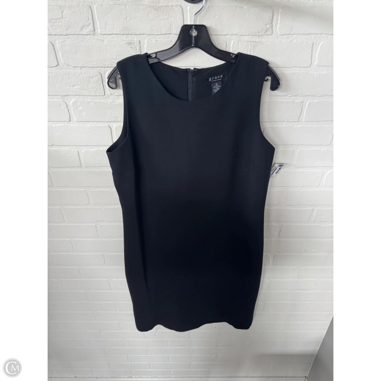 Dress Work By Grace In Black, Size: L