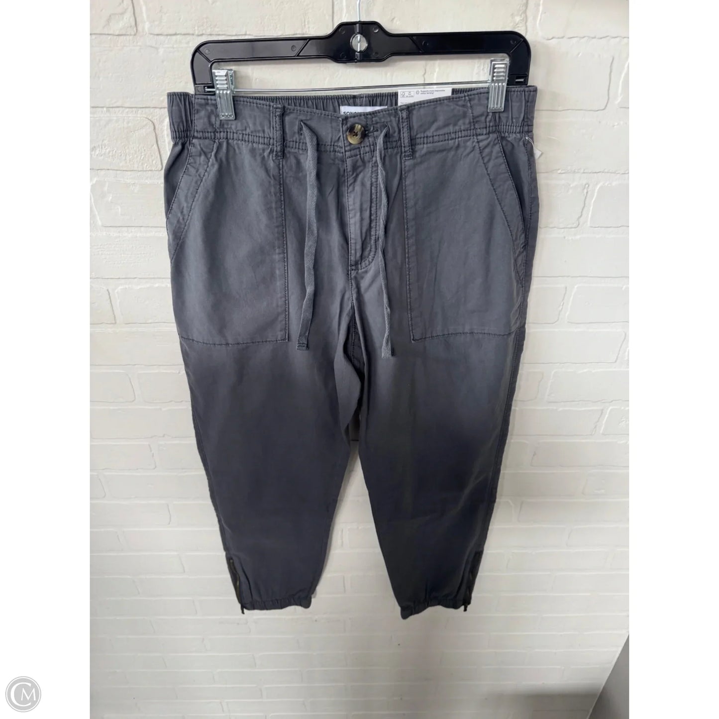 Pants Joggers By Sonoma In Grey, Size: 8p