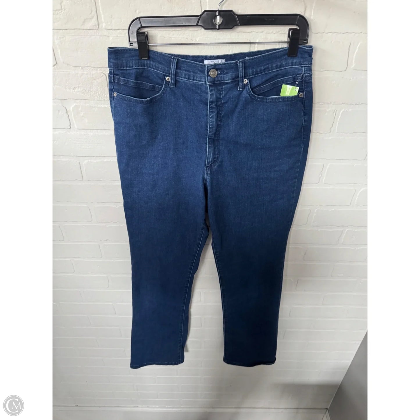 Jeans Boot Cut By Sofia By Sofia Vergara In Blue Denim, Size: 12