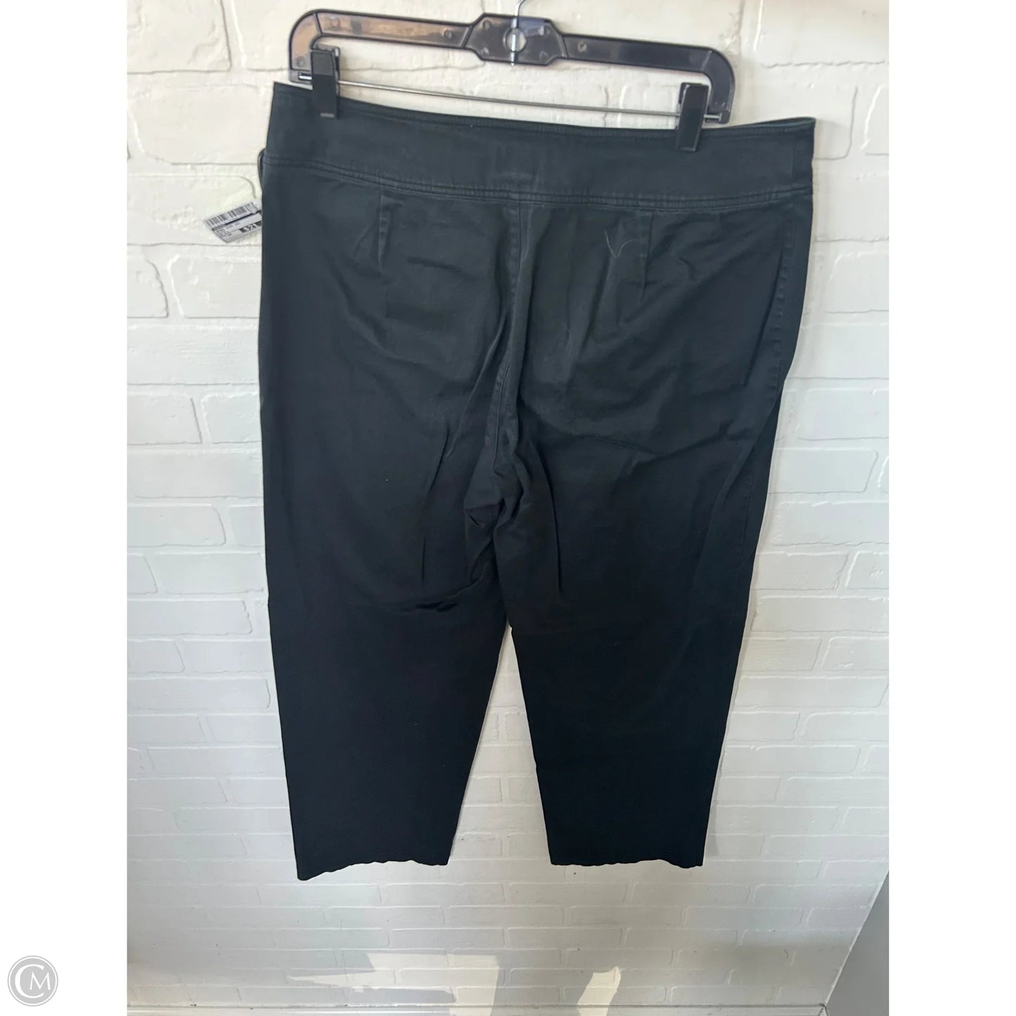 Jeans Wide Leg By Chicos In Black, Size: 14