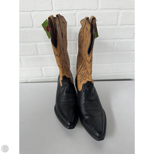 Boots Western By Ariat In Black & Brown, Size: 9