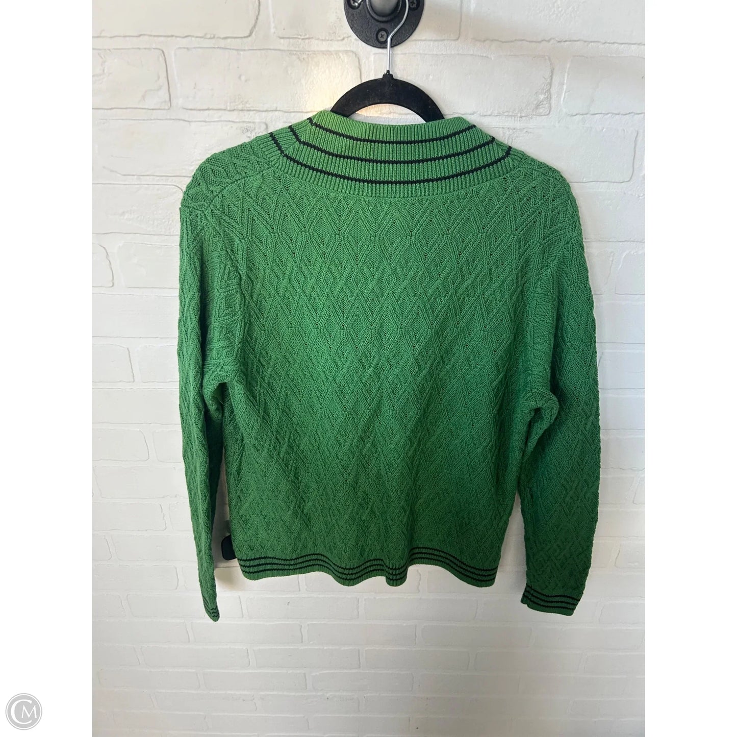 Sweater By Cabi In Green, Size: M