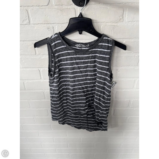 Athletic Tank Top By Athleta In Grey & White, Size: Xs