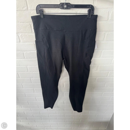 Athletic Leggings By Pact In Black, Size: 16