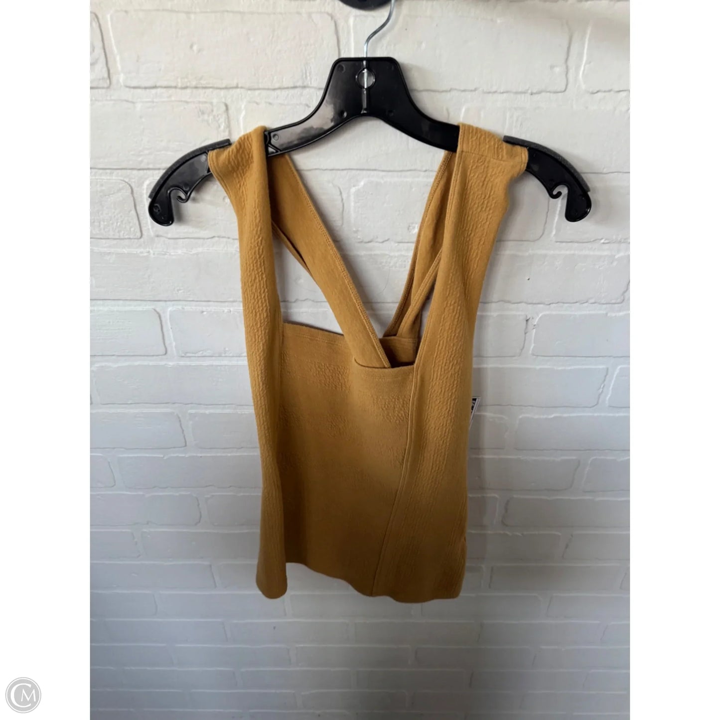 Top Sleeveless By Maeve In Yellow, Size: M