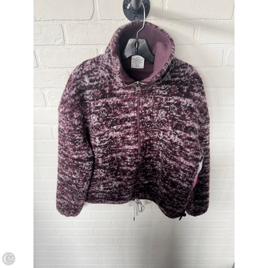 Sweatshirt Collar By Varley In Purple, Size: S