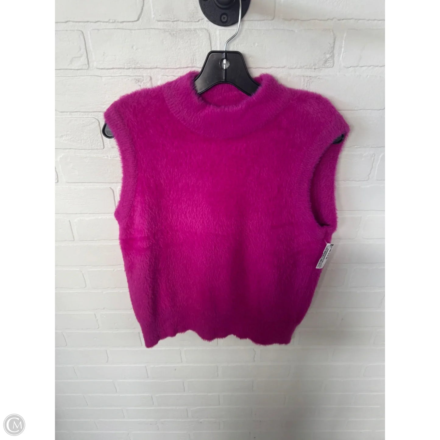 Vest Sweater By Rachel Zoe In Pink, Size: M