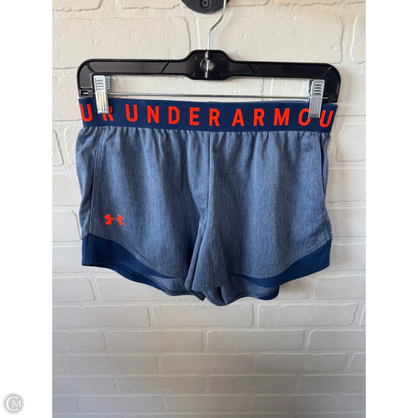 Athletic Shorts By Under Armour In Blue & Orange, Size: 4