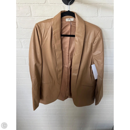 Blazer By Entro In Tan, Size: M