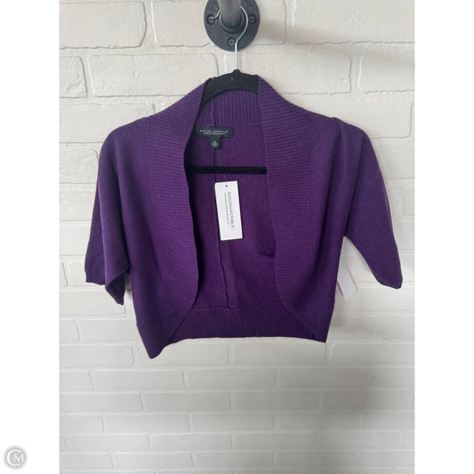 Bolero By Banana Republic In Purple, Size: S