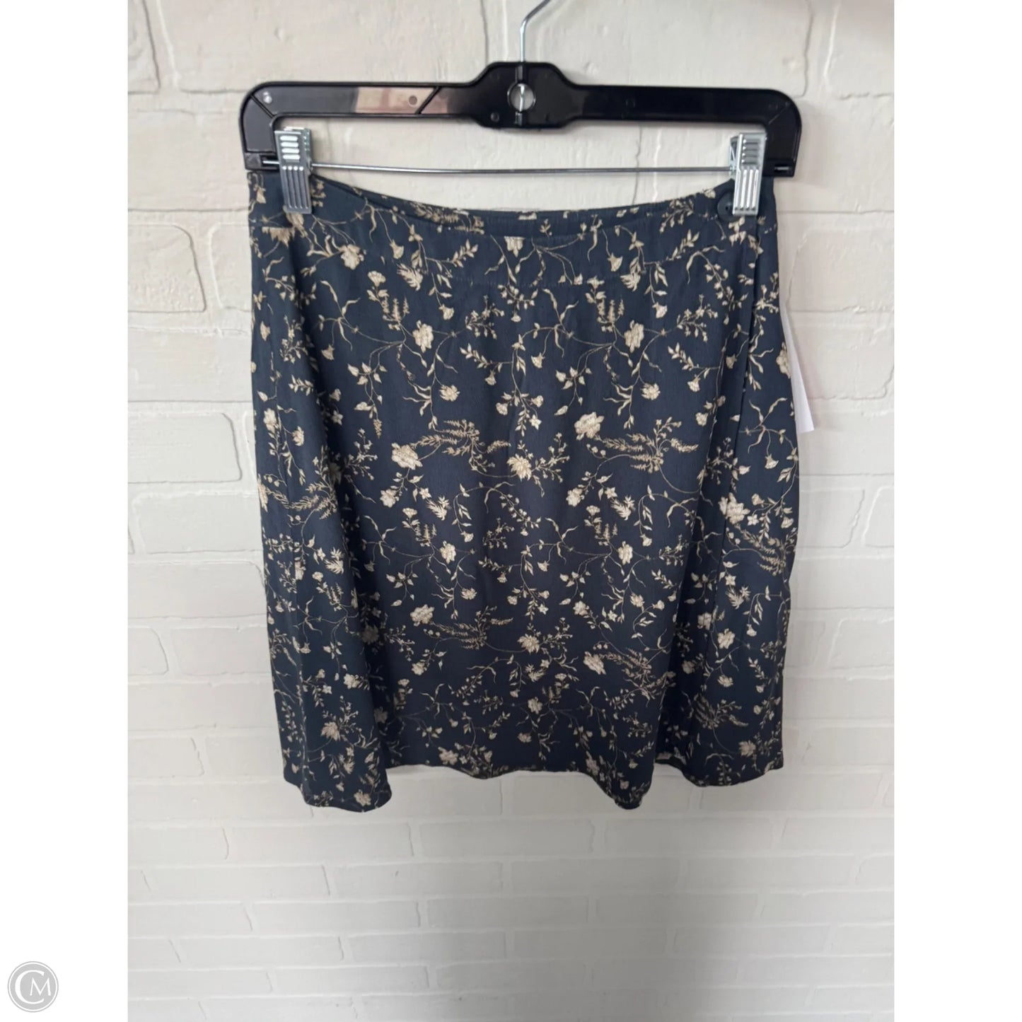 Skirt Mini & Short By Treasure And Bond In Blue & Tan, Size: 2