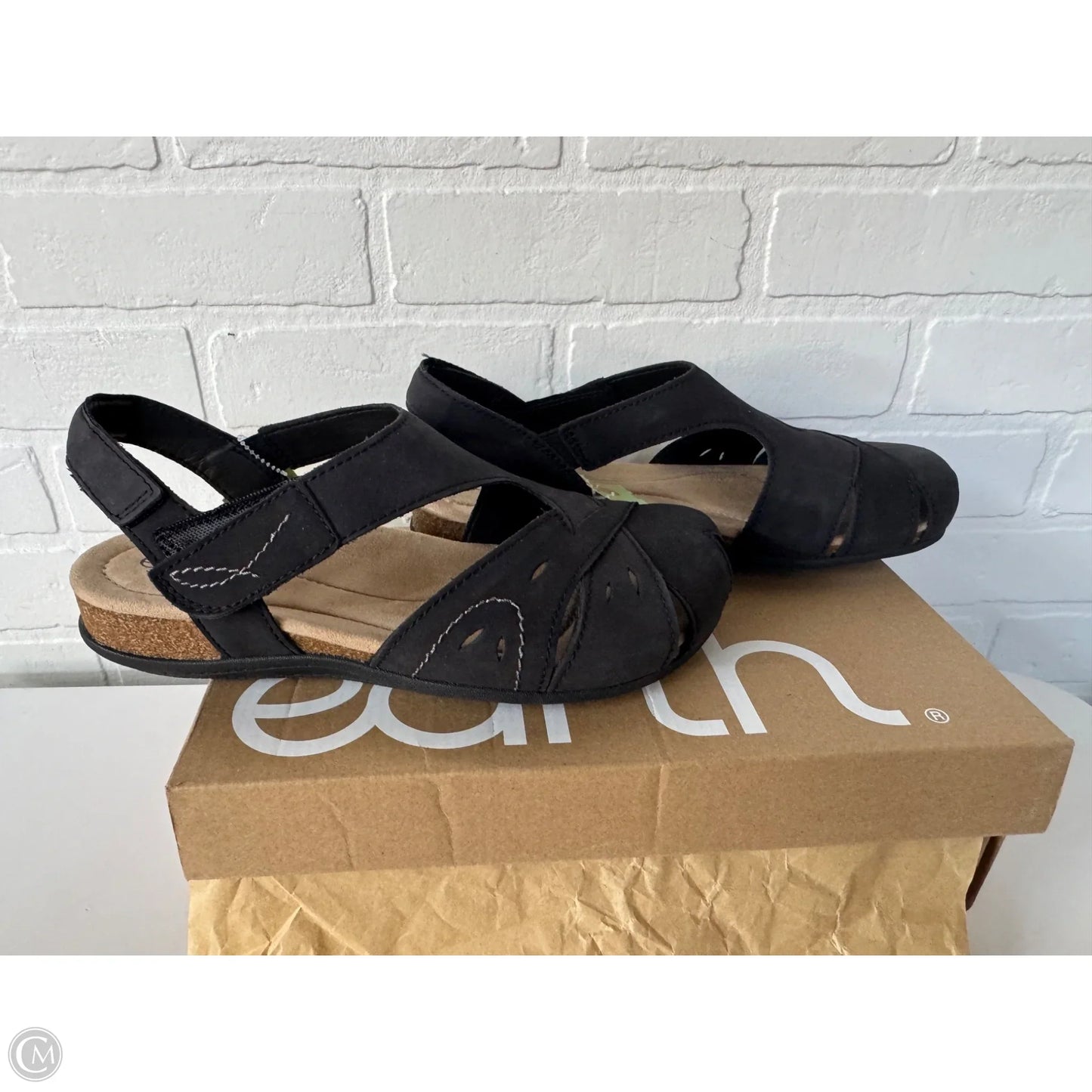 Shoes Flats By Earth In Blue, Size: 9