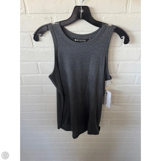 Athletic Tank Top By Athleta In Grey, Size: Xxs