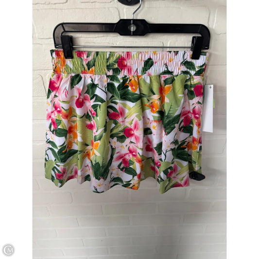 Athletic Skort By Tommy Bahama In Green & Pink, Size: 8