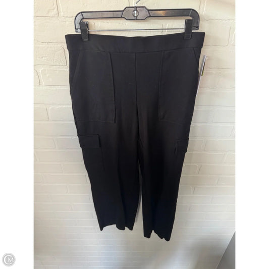 Pants Wide Leg By Adrianna Papell In Black, Size: 8