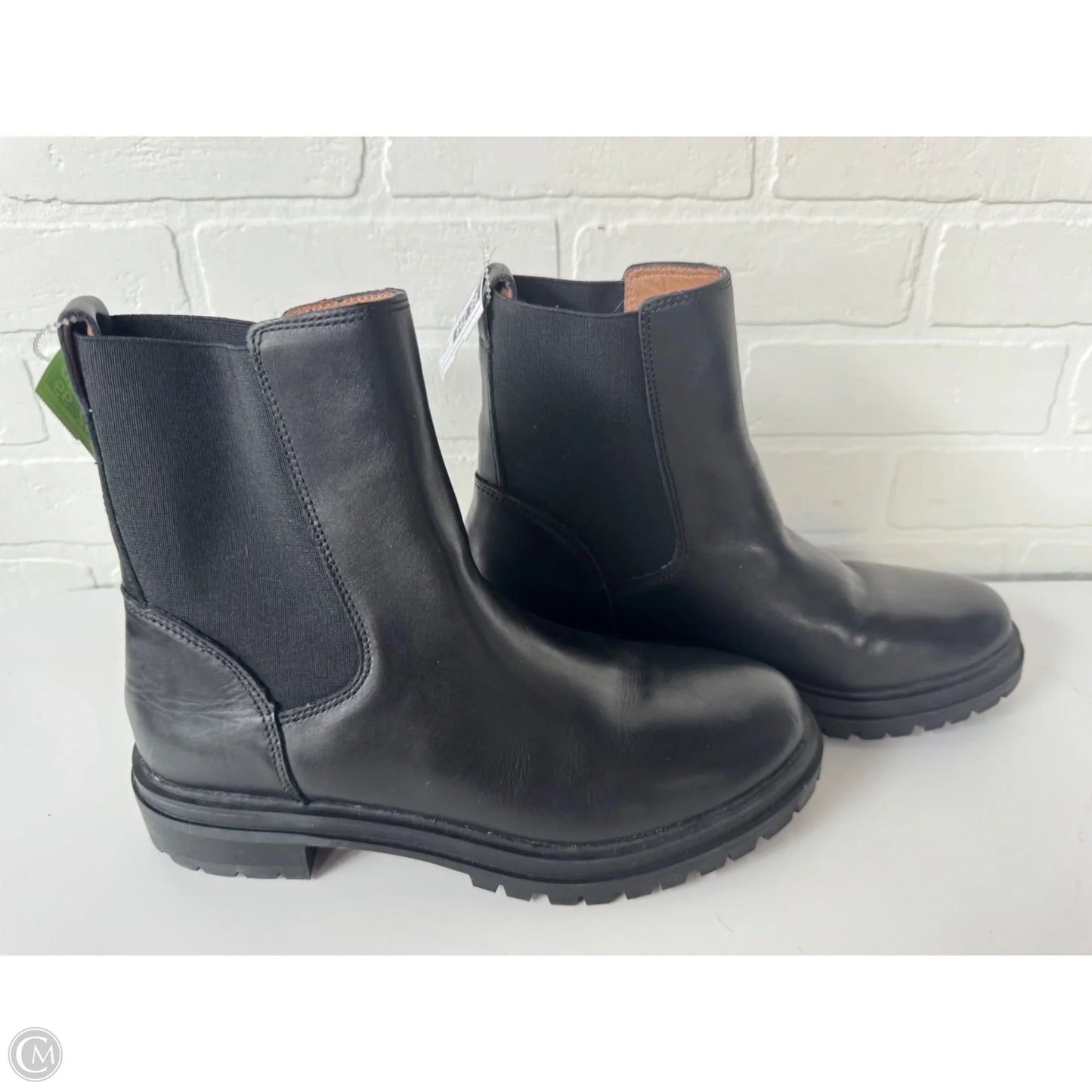 Boots Mid-calf Flats By Madewell In Black, Size: 9.5