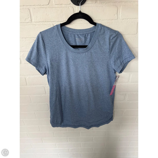 Athletic Top Short Sleeve By Athleta In Blue, Size: S