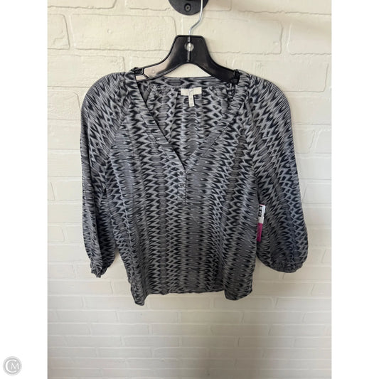 Top 3/4 Sleeve By Joie In Grey, Size: Xs