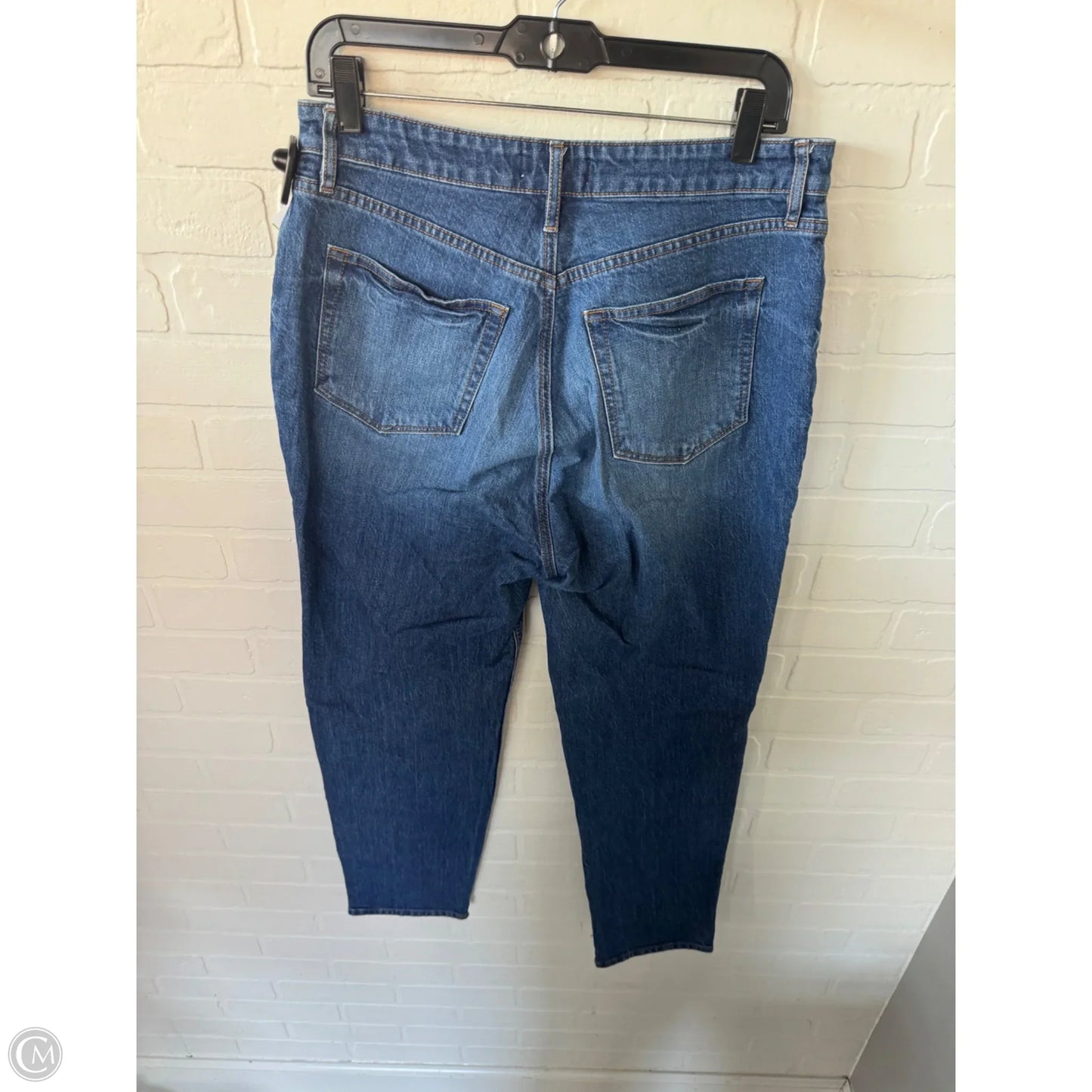 Jeans Boyfriend By Loft In Blue Denim, Size: 8