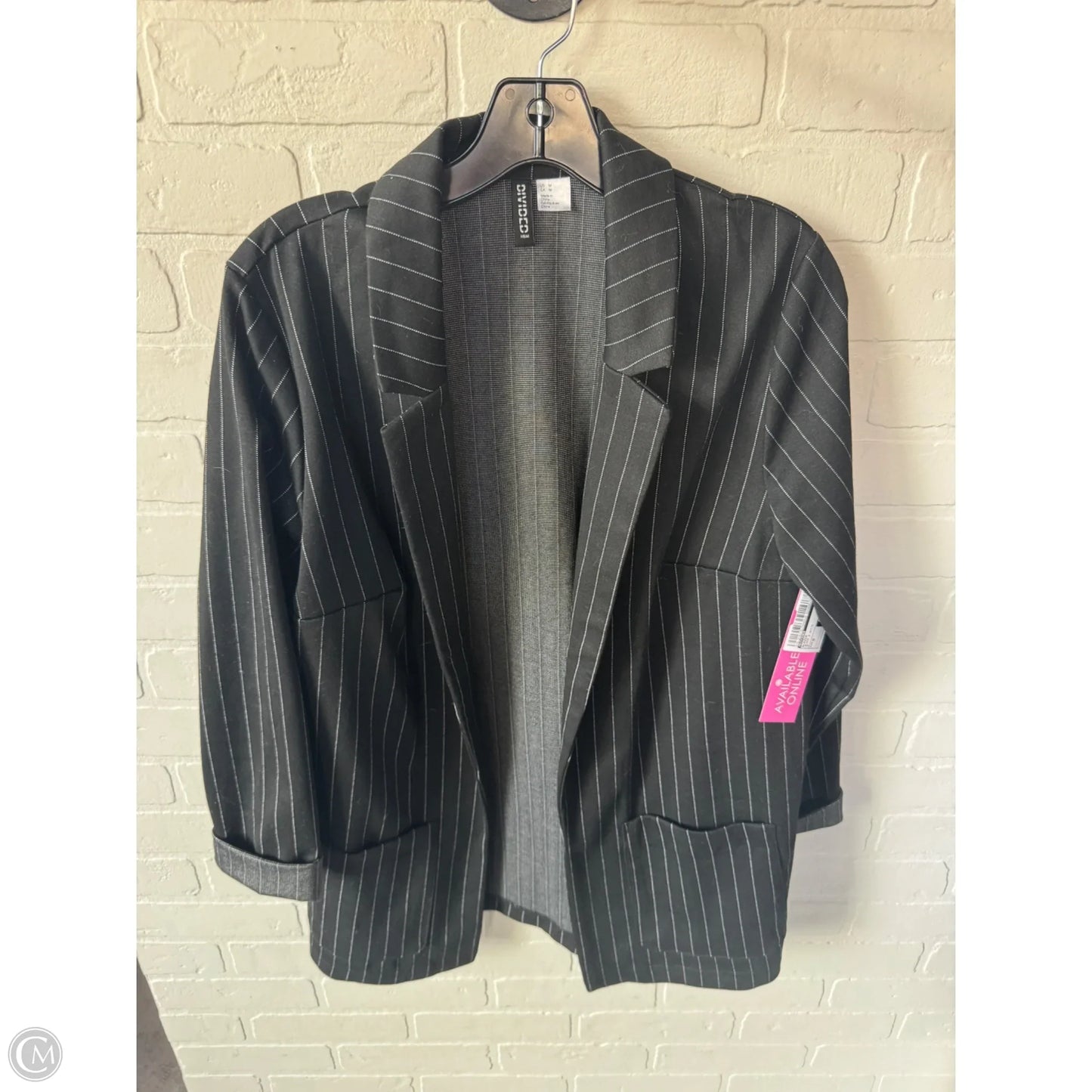 Blazer By Divided In Black & White, Size: M