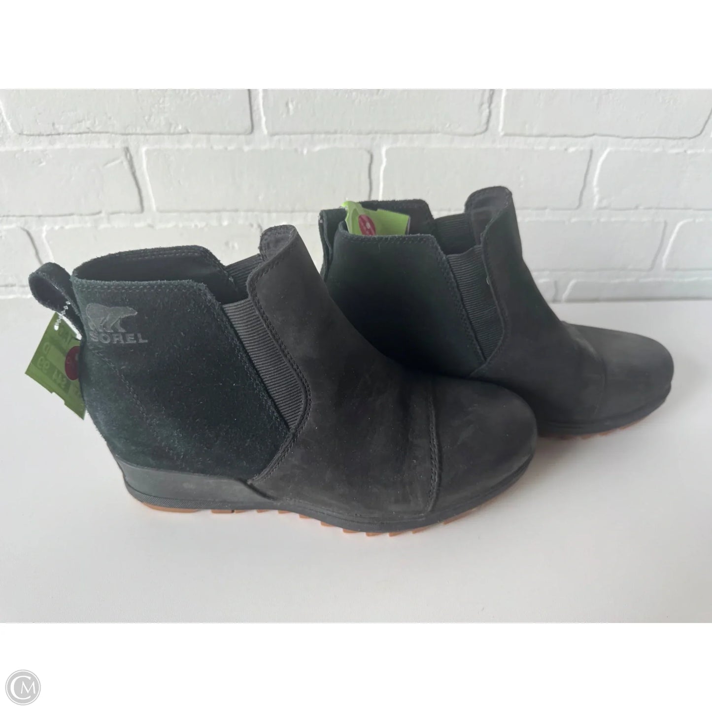 Boots Ankle Heels By Sorel In Black, Size: 8.5