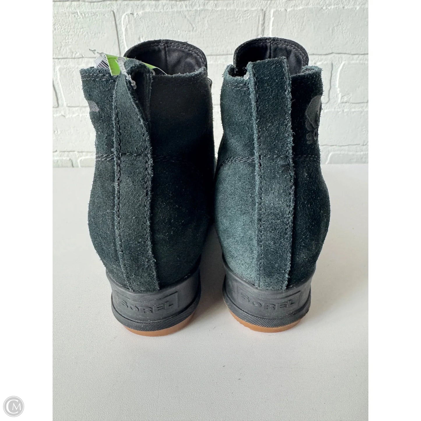 Boots Ankle Heels By Sorel In Black, Size: 8.5